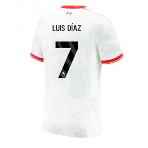 Liverpool Luis Diaz #7 Replika Tredjetrøje 2024-25 Kortærmet